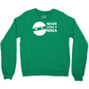 never poke a ninja Crewneck Sweatshirt