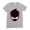 ninja mask on Ladies Fitted T-Shirt