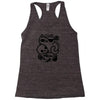badass cat Racerback Tank