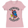 where's waldory (type) Ladies Fitted T-Shirt