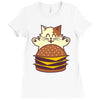 i has cheezburger! Ladies Fitted T-Shirt