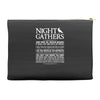 night's watch vow got christmas Accessory Pouches