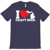 ladies i love michigan craft beer T-Shirt