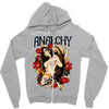 anarchy angel Zipper Hoodie