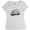 unicreep Women's Triblend Scoop T-shirt