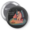 Let's Go Camping Pin-back button