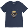 the king is back V-Neck Tee