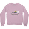 by a nose Crewneck Sweatshirt