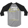May Girl Facts Taurus 3/4 Sleeve Shirt