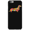 dachshund flower 2 iPhone 6/6s Case