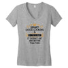 Smart Good Looking Songwriter Doesnt Get Better Than This Women's V-Neck T-Shirt
