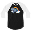 real unicorns have curves 3/4 Sleeve Shirt