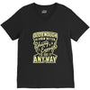 old enough young enough V-Neck Tee