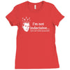 i'm not indecisive my mind Ladies Fitted T-Shirt