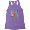 pop off brush Racerback Tank