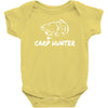 carp hunter pike angler fishing new Baby Onesie
