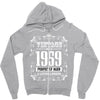 vintage made in 1959 perfectly aged a living legend Zipper Hoodie