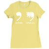 apostrophe catastrophe Ladies Fitted T-Shirt