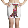floral fox Mini Skirts