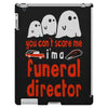 can't scare me halloween funeral direct iPad 3 and 4 Case