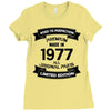Premium Vintage  1977 Ladies Fitted T-Shirt