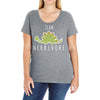 team herbivore! Ladies Curvy T-Shirt