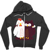 breakfast friends forever Zipper Hoodie