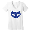 pj masks catboy symbol Women's V-Neck T-Shirt