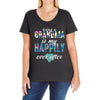 being a grandma Ladies Curvy T-Shirt
