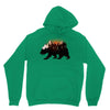 Bear Adventure With Rose Unisex Hoodie
