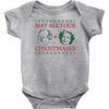 golden christmas Baby Bodysuit