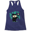 mo hawk ninja Racerback Tank