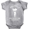 hillbilly hog wrestling champ Baby Onesie