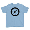 clock black Youth Tee