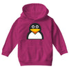 penguin face Youth Hoodie