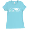 lucky exam Ladies Fitted T-Shirt