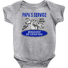 papa s service Baby Onesie
