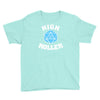 high roller 20 sided die Youth Tee