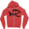 piranha Zipper Hoodie