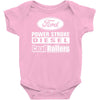 ford powerstroke diesel coal rollers cool funy Baby Onesie