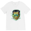 vintage frankenstein mask V-Neck Tee