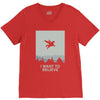 i want to believe 2 V-Neck Tee