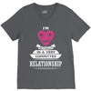 I Am Actually In A Very Commited Relationship V-Neck Tee