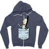 mr. poopybutthole Zipper Hoodie