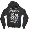 the best catch of his life! Zipper Hoodie
