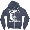 i black out solar ec;ipse Zipper Hoodie