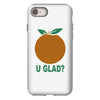 orange uglad iPhone 8