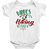 Daddy Hiking Buddy Mountains Baby Bodysuit