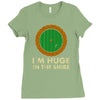 i'm huge (in the shire) Ladies Fitted T-Shirt