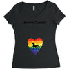 Worth The Wait Women's Triblend Scoop T-shirt
